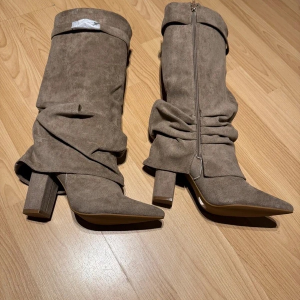 Boots Tan Heeled Boots for Women